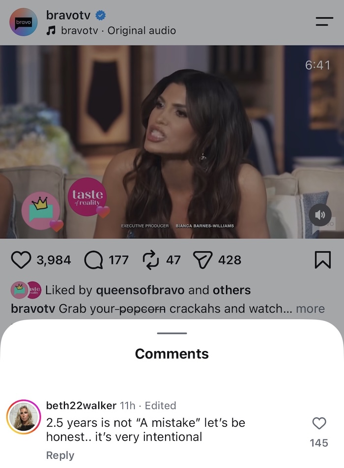 RHORI Brian Pontarelli's mistress Beth Walker responds to Rulla's affair allegations