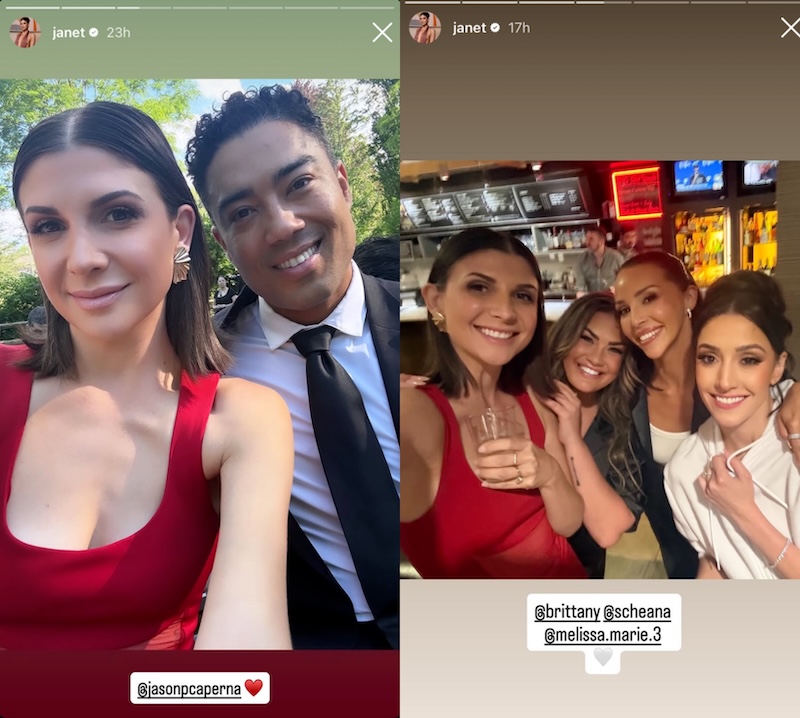 The Valley's Janet and Jason Caperna Attend Jasmine Goode and Melissa Marie's Wedding