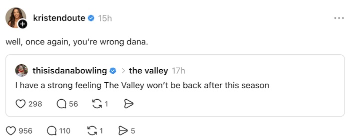 Kristen Doute Denies The Valley is Being Canceled Ahead of Season 4