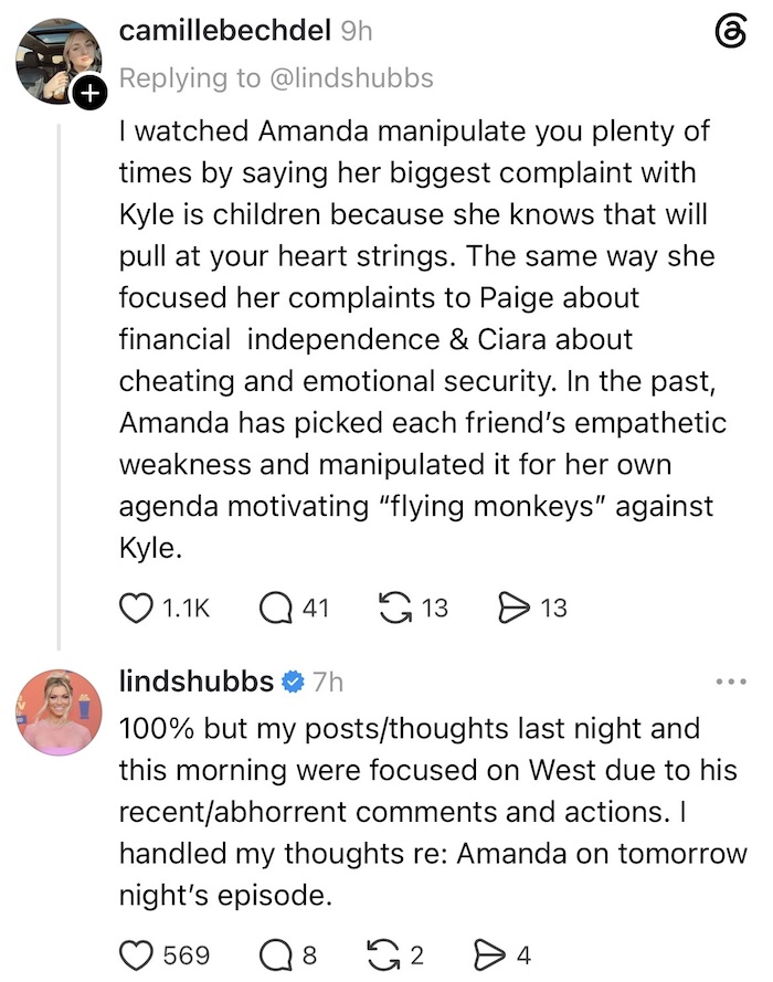Summer House Lindsay Hubbard Reacts to Claims of Being Manipulated by Amanda