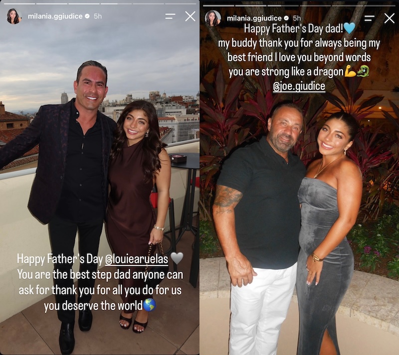 RHONJ Milania Giudice Celebrates Luis Ruelas on Father's Day After Arrest
