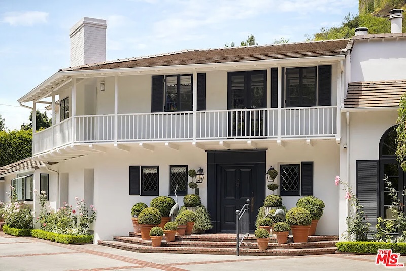 RHOBH Sutton Stracke Bel Air Home Exterior