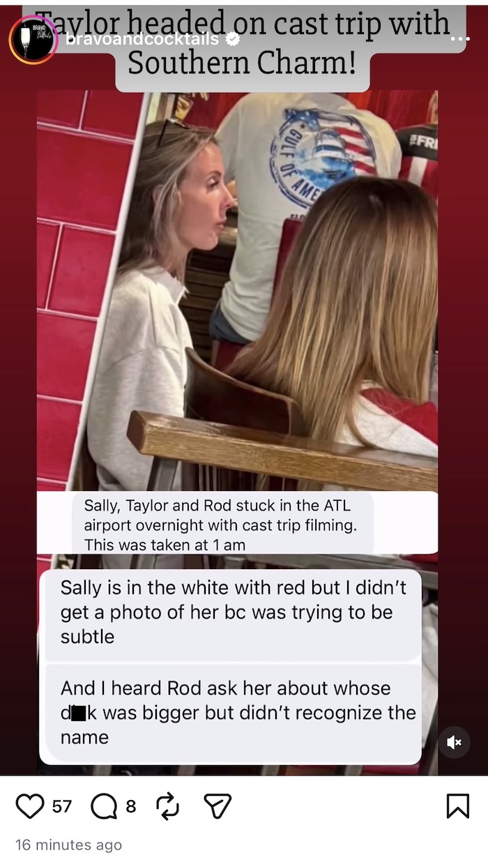 Taylor Ann Green Seen on Southern Charm Cast Trip