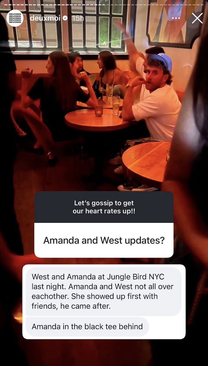 Summer House Amanda Batula and West Wilson Spotted in New York City
