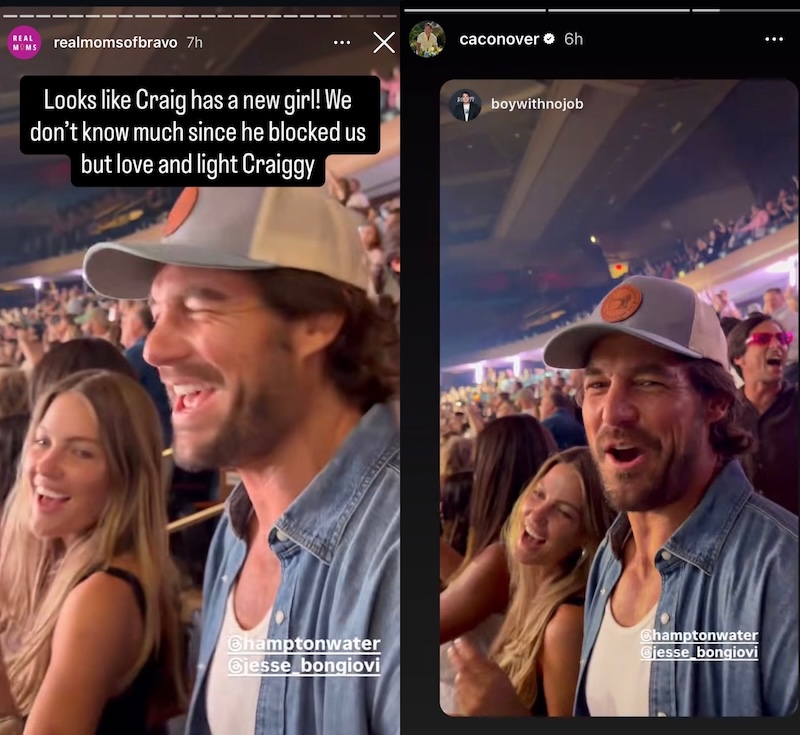 Southern Charm Craig Conover Sparks Rumors of New Girlfriend at Concert