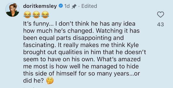 RHOBH Dorit Kemsley Shades Mauricio Umansky for Changing for the Worst Post-Kyle Richards Split