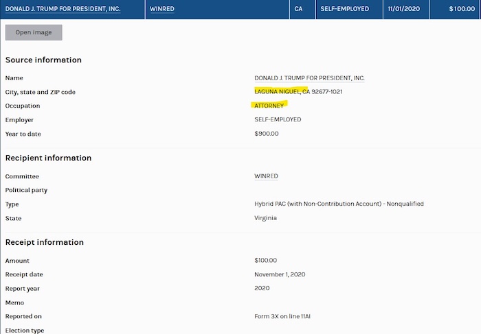 RHOC Emily Simpson's Trump Donations Exposed