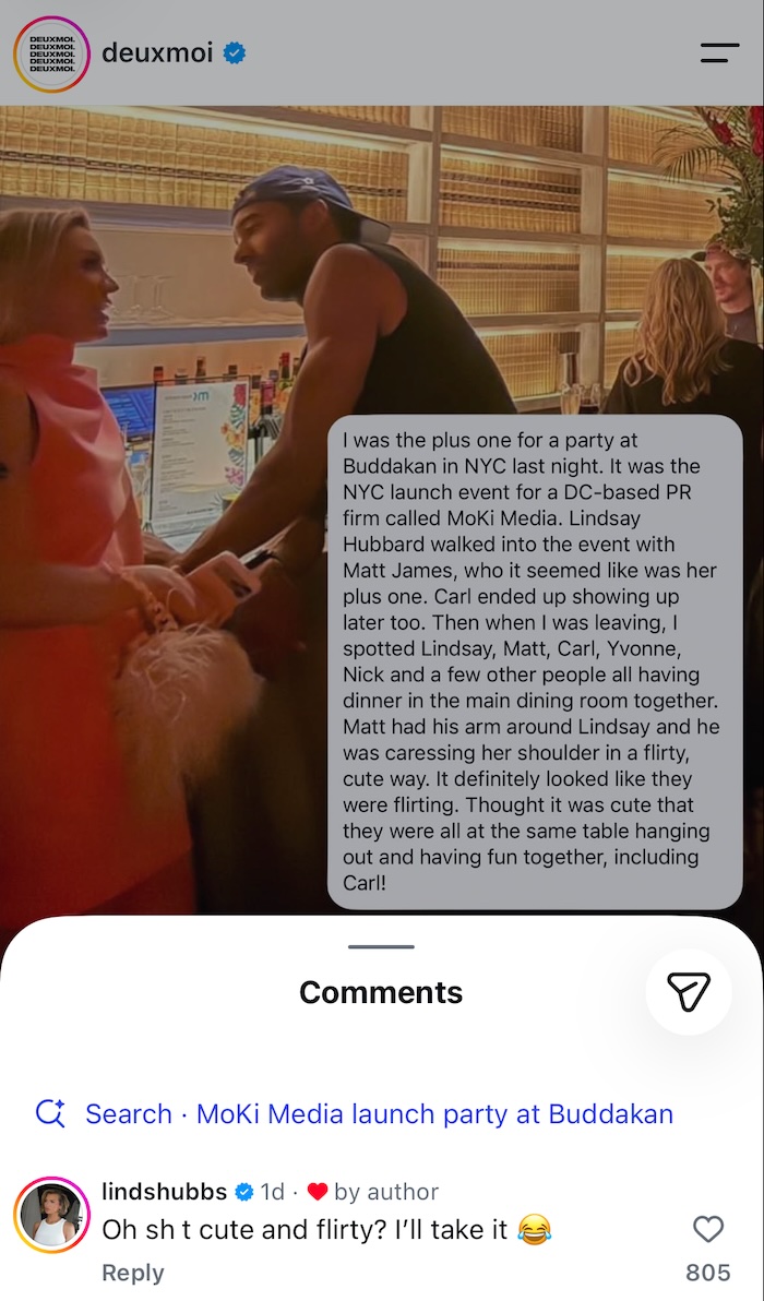 Summer House Lindsay Hubbard Reacts to Matt James Rumors