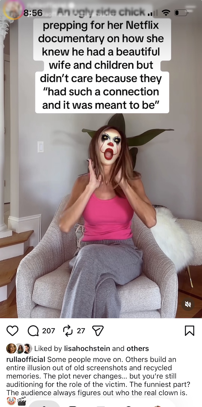 RHORI Rulla Pontarelli Dresses Up as a Clown to Shade Brian's Mistress Beth