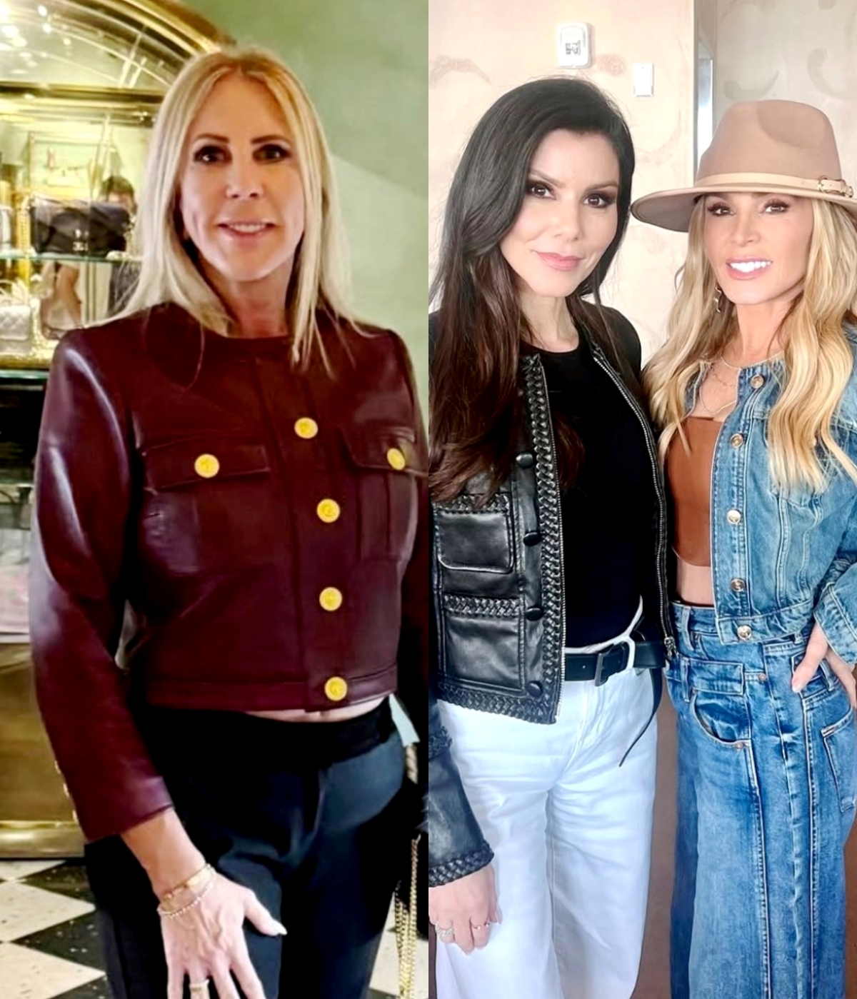 RHOC's Vicki Gunvalson Says Heather Only Befriends Tamra "Cuz It's Easier," Hints at Carmella Feud, Plus Claims She's "Underpaid" as Andy Cohen Reacts