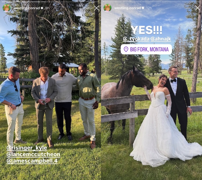 Summer House West Wilson Attends Wedding With Amanda Batula in Montana