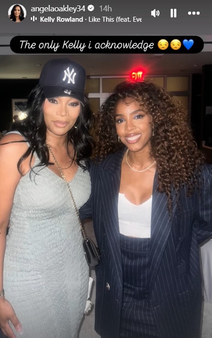 RHOA Angela Oakley throws shade at Kelli Potter with Kelly Rowland pic copy
