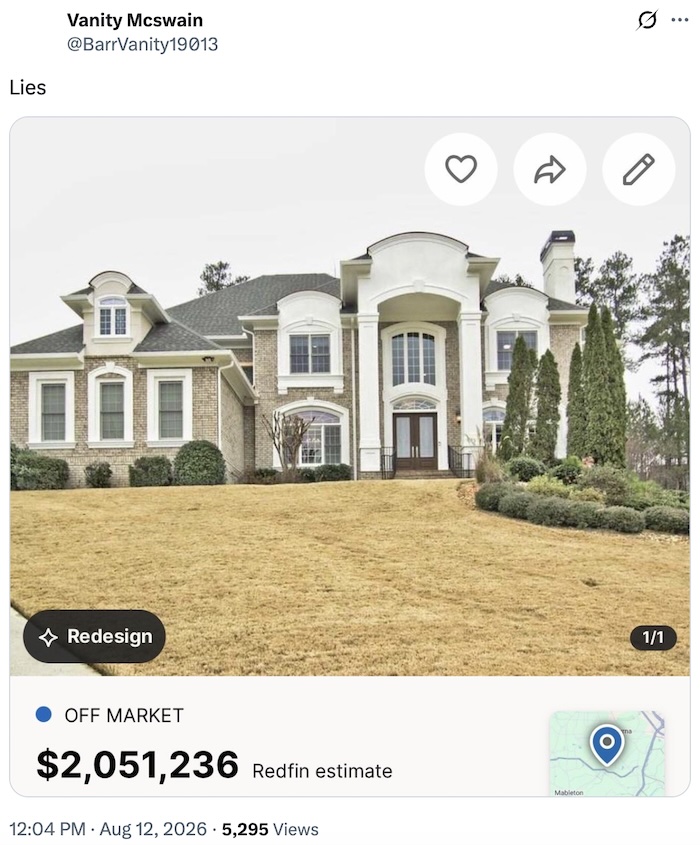 RHOA Angela Oakley's $2 Million Home is Not in Foreclosure