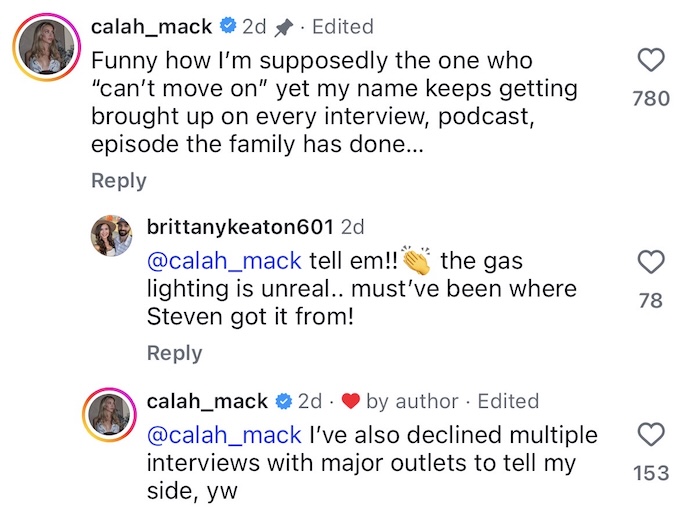 The McBee Dynasty's Calah Jackson Claps Back at Kristi McBee's Claims of a Smear Campaign Against Steven Jr.
