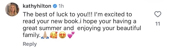 Kathy Hilton Reacts to Amanda Frances' Exit From RHOBH