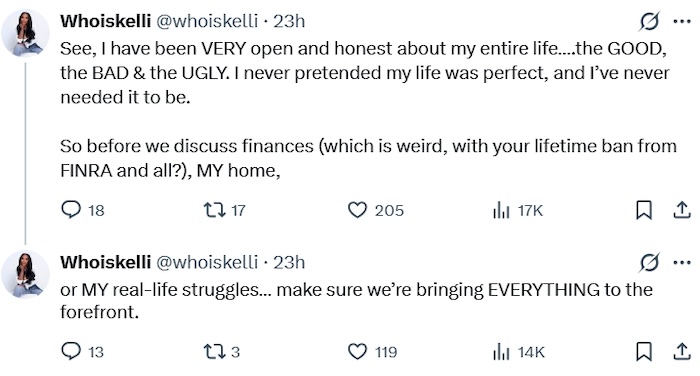 Kelli Potter Shades RHOA Cast for Hiding Money Problems While Discussing Hers