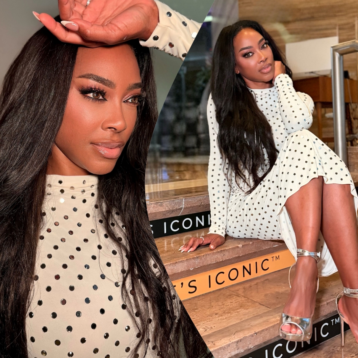 PHOTOS: RHOA Star Kenya Moore Shocks Fans With New Look and Sparks Plastic Surgery Rumors as Followers Compare Her to Kimora Lee