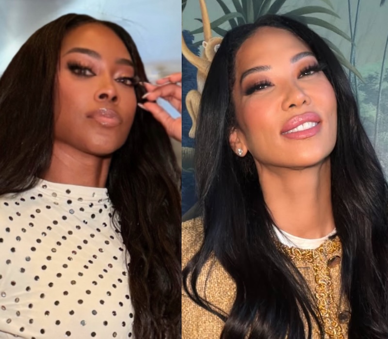 RHOA Kenya Moore vs Kimora Lee Side by Side