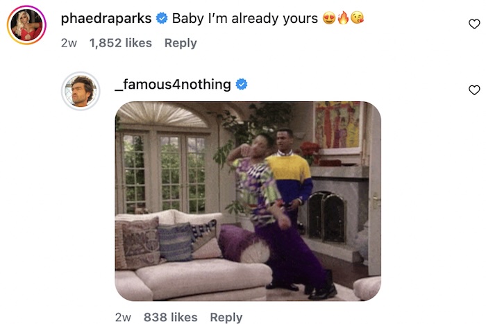RHOA Phaedra Parks Tells CT She's His After He Asks Her on Date