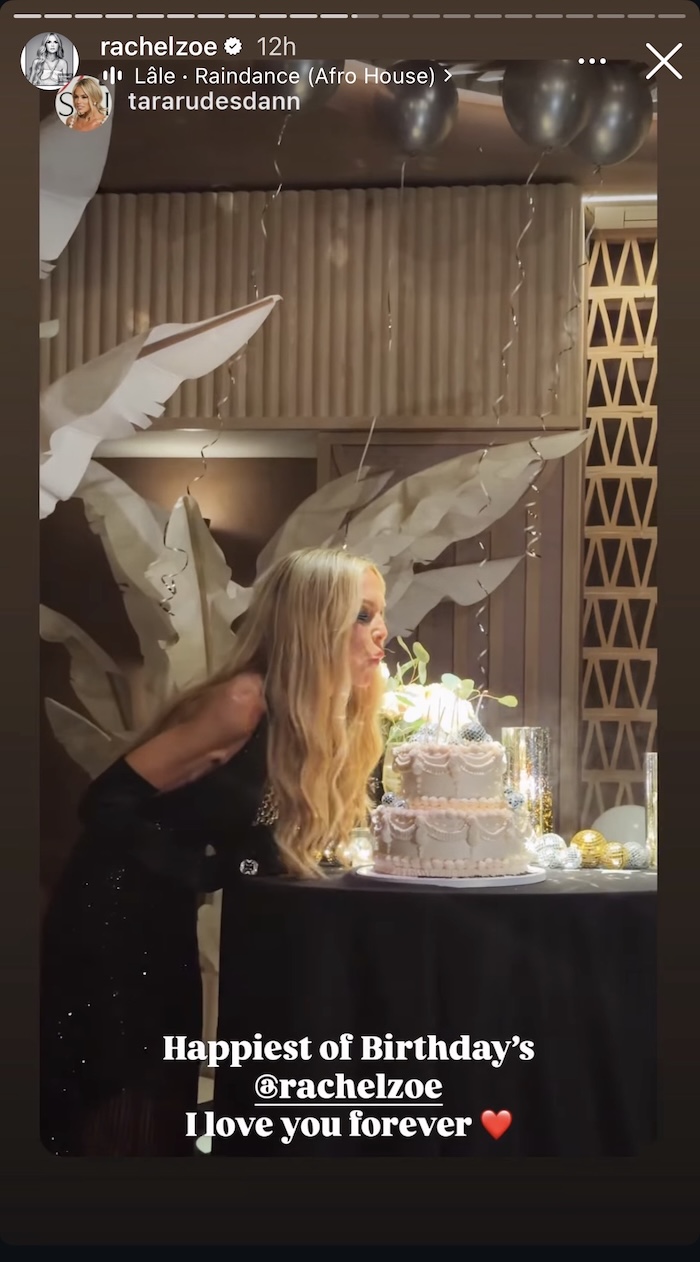 Rachel Zoe Celebrates Birthday With RHOBH Cast Amid Season 16