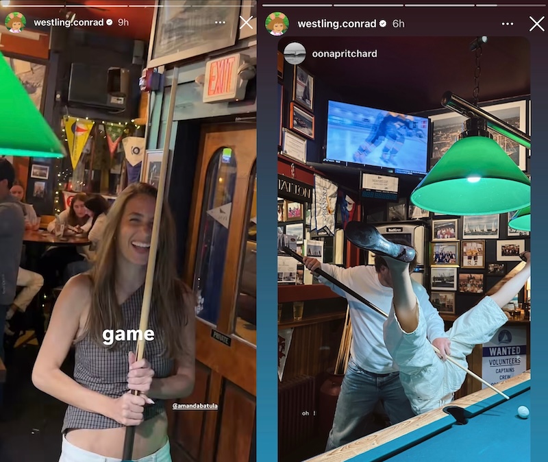 Summer House West Wilson Posts Wild Pic of Amanda Batula While Playing Pool