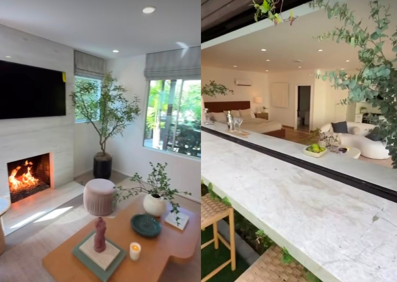 Summer House Jesse Solomon Los Angeles House Living Room and Guest House