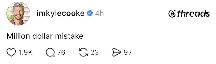 Summer House Kyle Cooke throws shade at West Wilson's new show