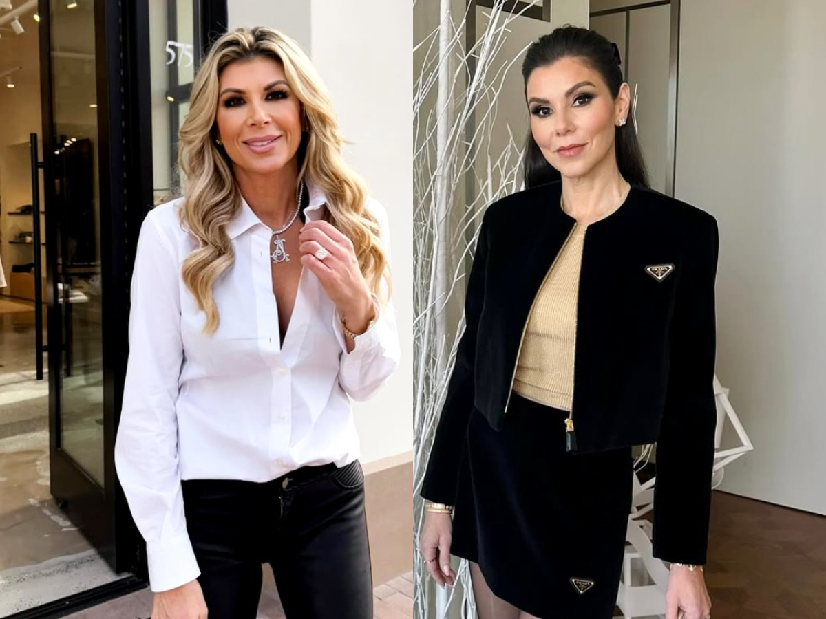 RHOC's Alexis Bellino Suggests Heather Dubrow Turned on Her to Align With Fans, Slams Her as "Senile" & Claims She Used Her and John as a "Plot"