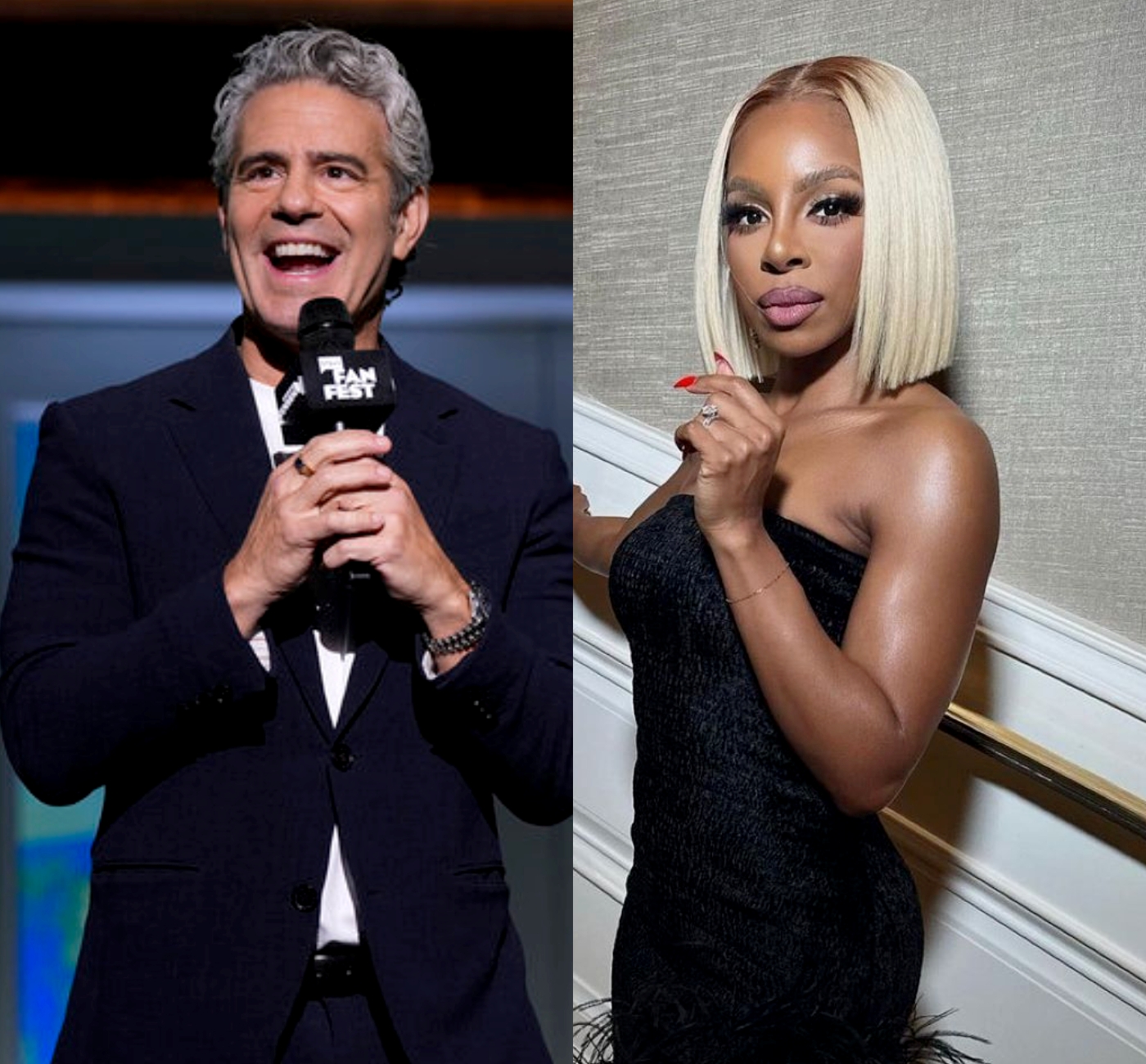 Andy Cohen Seemingly Hints Candiace Dillard Was Fired From 'RHOP' as Ex-Bravo Producer Fires Back, Insisting She Decided Not to Return