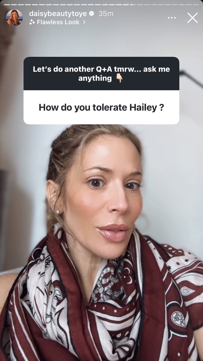 RHONY Daisy Toye Reveals How She Tolerates Hailey Glassman
