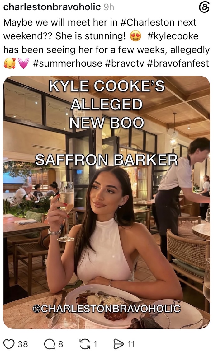 Summer House Kyle Cooke's Rumored Girlfriend Saffron Barker
